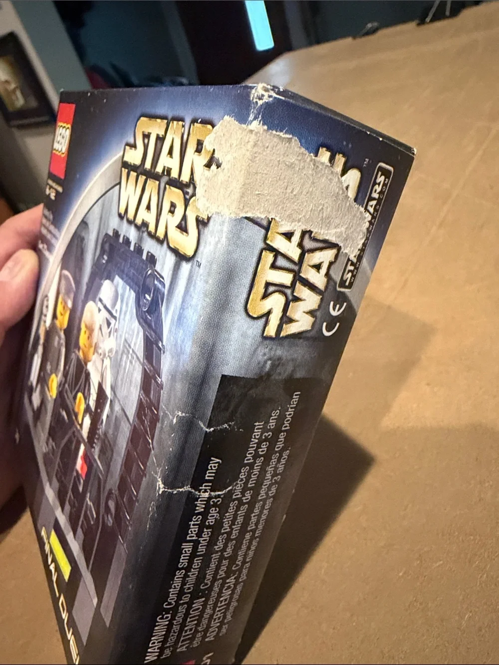 LEGO Star Wars Final Duel II-Unopened. Box is creased. Small tear on box. Photos